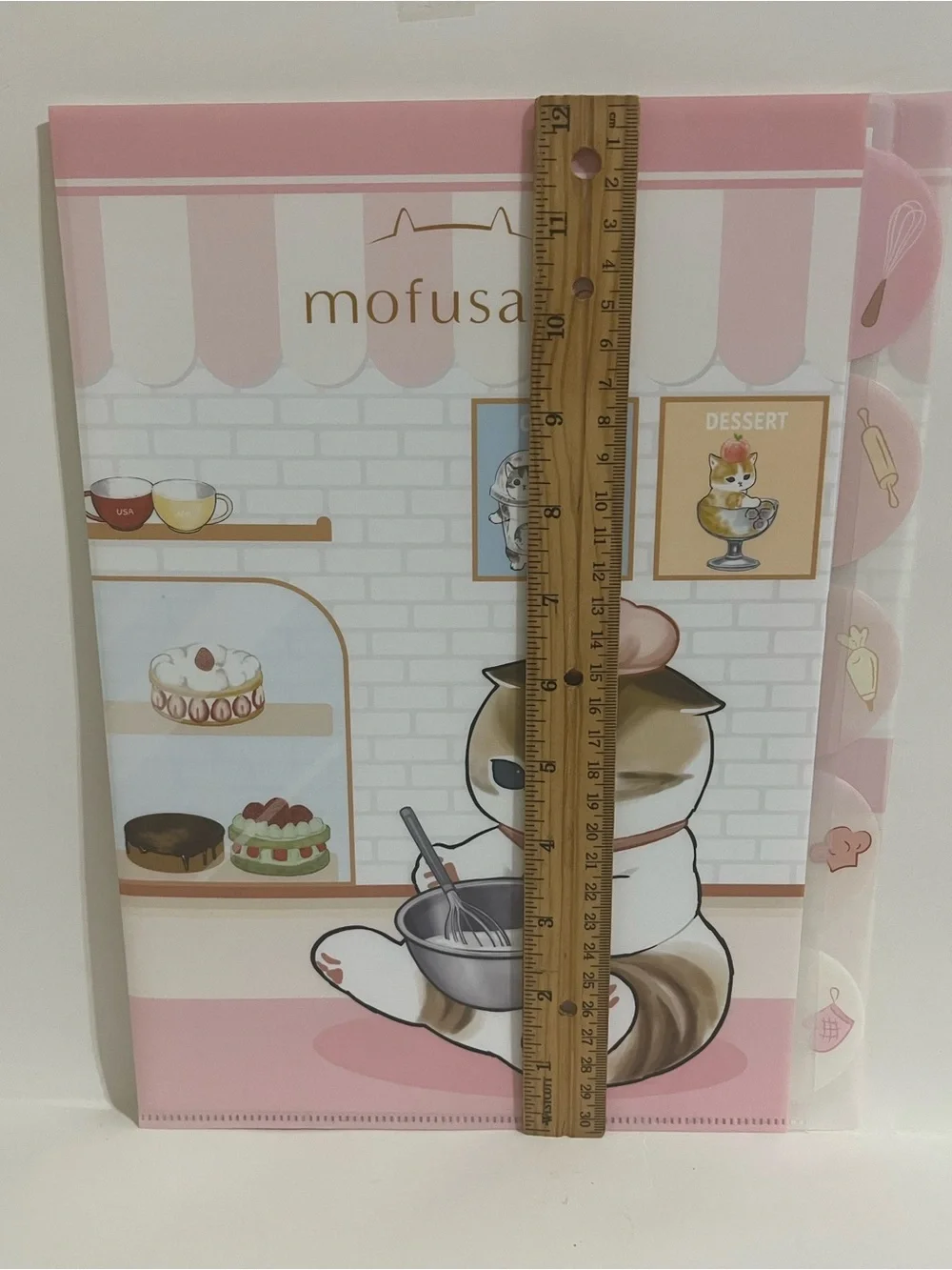 Mofusand Five Pocket File Folder